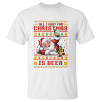 Funny Christmas Beer T Shirt It's the Most Wonderful Time For A Beer - Wonder Print Shop