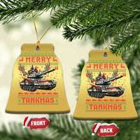Funny Xmas Military Christmas Ornament Merry Tankmas Tank Veteran Army - Wonder Print Shop