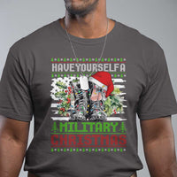 Funny Christmas Veteran T Shirt Have Yourself A Military Christmas - Wonder Print Shop