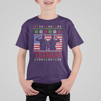 Christmas Veteran T Shirt For Kid Soldier America Flag Patriotic - Wonder Print Shop