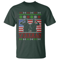Christmas Veteran T Shirt Soldier America Flag Patriotic - Wonder Print Shop