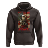 Christmas Veteran Hoodie Peace Best Gift To The Nation Santa Army