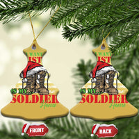 All I Want For Christmas Is My Soldier Home Christmas Ornament - Wonder Print Shop