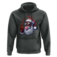 Funny Haitian Christmas Hoodie Jwaye Nwel Creole Cute Black Santa