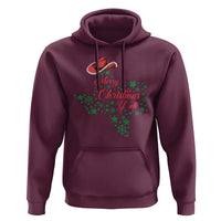 Merry Christmas Y'All Texas Cowboy Santa Hat Hoodie