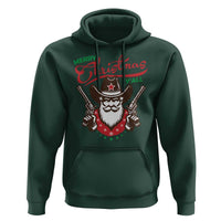 Merry Christmas Y'All Texas Cowboy Santa Hoodie