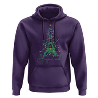 Joyeux Noel Eiffel Tower Christmas Tree Hoodie