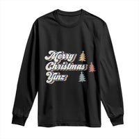 Funny Merry Christmas Yinz Pittsburgh Long Sleeve Shirt
