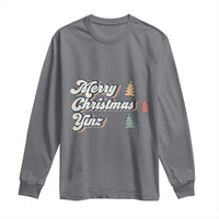 Funny Merry Christmas Yinz Pittsburgh Long Sleeve Shirt