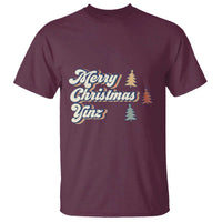 Funny Merry Christmas Yinz Pittsburgh T Shirt - Wonder Print Shop