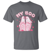 Valentine's Day T Shirt My Boo Cute Lover Couple Ghost - Wonder Print Shop