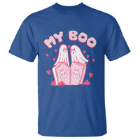 Valentine's Day T Shirt My Boo Cute Lover Couple Ghost - Wonder Print Shop