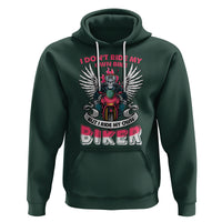 Motorcycle Rider Hoodie I Don't Ride My Own Bike But I Do Ride My Own Biker Girlfriend Wife - Wonder Print Shop
