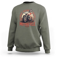 Real Women Ride Men Who Ride Motorcycles Retro Rider Lady Sweatshirt - Wonder Print Shop