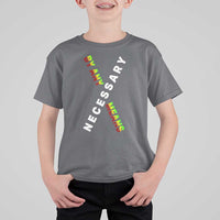 Malcolm X T Shirt For Kid By Any Means Necessary Black History