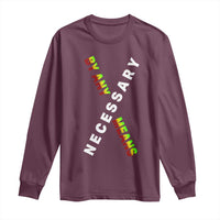 Malcolm X Long Sleeve Shirt By Any Means Necessary  Black History