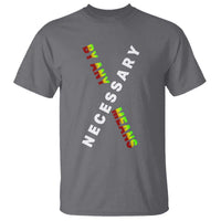 Malcolm X T Shirt By Any Means Necessary Black History