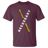 Malcolm X T Shirt By Any Means Necessary Black History