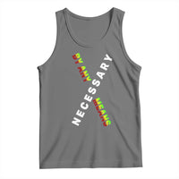 Malcolm X Tank Top By Any Means Necessary Black History