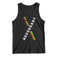 Malcolm X Tank Top By Any Means Necessary Black History