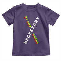 Malcolm X Toddler T Shirt By Any Means Necessary Black History