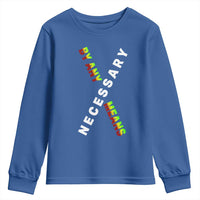 Malcolm X Youth Sweatshirt By Any Means Necessary Black History