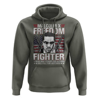 Malcolm X Hoodie A Man Who Stands For Nothing Will Fall For Anything