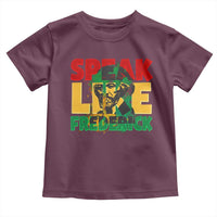 Speak Like Frederick Douglass Toddler T Shirt Black History Month