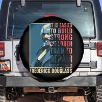 Frederick Douglass Spare Tire Cover It Is Easier To Build Strong Children Than To Repair Broken Men BHM
