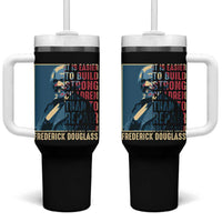 Frederick Douglass Tumbler With Handle It Is Easier To Build Strong Children Than To Repair Broken Men BHM