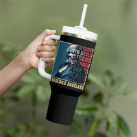 Frederick Douglass Tumbler With Handle It Is Easier To Build Strong Children Than To Repair Broken Men BHM