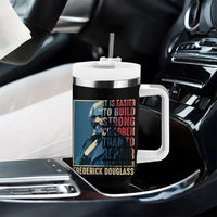 Frederick Douglass Tumbler With Handle It Is Easier To Build Strong Children Than To Repair Broken Men BHM