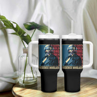 Frederick Douglass Tumbler With Handle It Is Easier To Build Strong Children Than To Repair Broken Men BHM