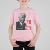 Nelson Mandela's Motivational T Shirt For Kid I Never Lose I Either Win Or Learn