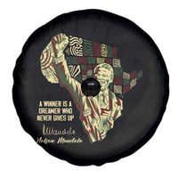 Nelson Mandela Spare Tire Cover A Winner Is A Dreamer Who Never Gives Up