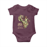 Nelson Mandela Baby Onesie A Winner Is A Dreamer Who Never Gives Up
