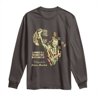 Nelson Mandela Long Sleeve Shirt A Winner Is A Dreamer Who Never Gives Up