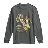 Nelson Mandela Long Sleeve Shirt A Winner Is A Dreamer Who Never Gives Up