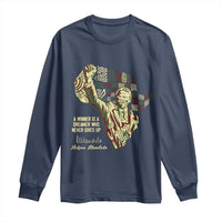 Nelson Mandela Long Sleeve Shirt A Winner Is A Dreamer Who Never Gives Up