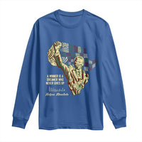 Nelson Mandela Long Sleeve Shirt A Winner Is A Dreamer Who Never Gives Up
