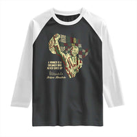 Nelson Mandela Raglan Shirt A Winner Is A Dreamer Who Never Gives Up