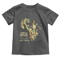 Nelson Mandela Toddler T Shirt A Winner Is A Dreamer Who Never Gives Up