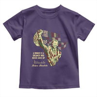 Nelson Mandela Toddler T Shirt A Winner Is A Dreamer Who Never Gives Up