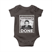 Nelson Mandela Baby Onesie It Always Seems Impossible Until It's Done