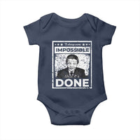 Nelson Mandela Baby Onesie It Always Seems Impossible Until It's Done