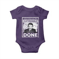 Nelson Mandela Baby Onesie It Always Seems Impossible Until It's Done
