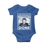 Nelson Mandela Baby Onesie It Always Seems Impossible Until It's Done