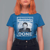 Nelson Mandela T Shirt For Women It Always Seems Impossible Until It's Done