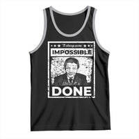 Nelson Mandela Tank Top It Always Seems Impossible Until It's Done