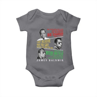 James Baldwin Baby Onesie Famous Quotes Nothing Can Be Changed Until It Is Faced